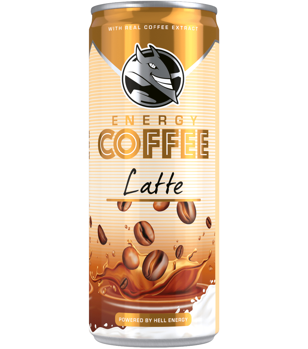 HELL ENERGY COFFEE LATTE